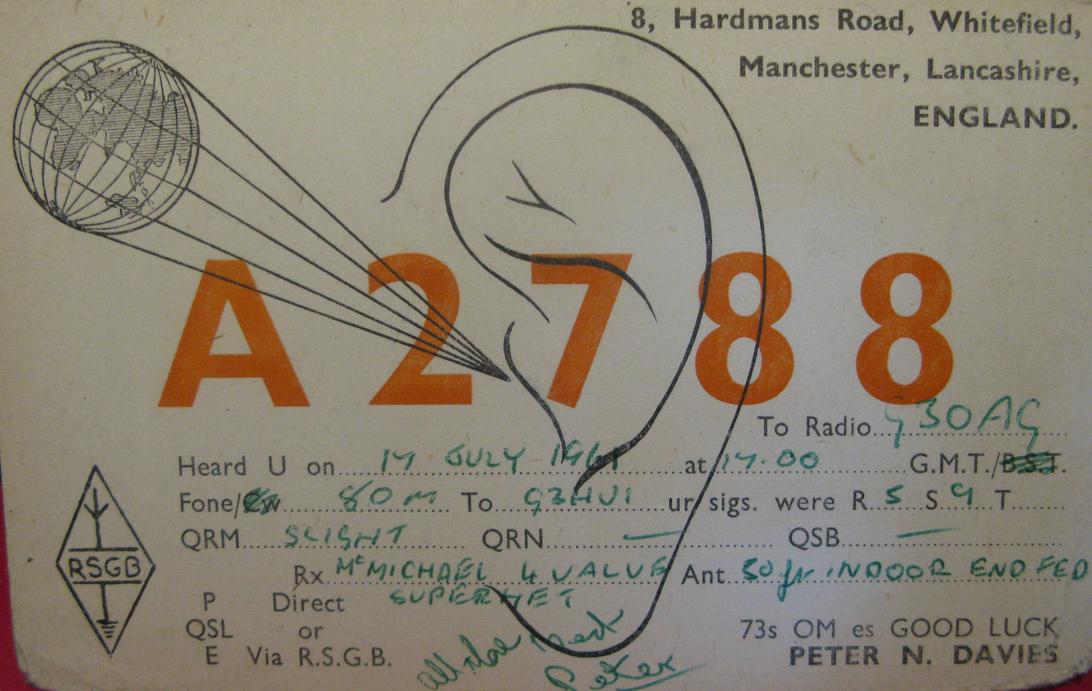 Front of card from a7288