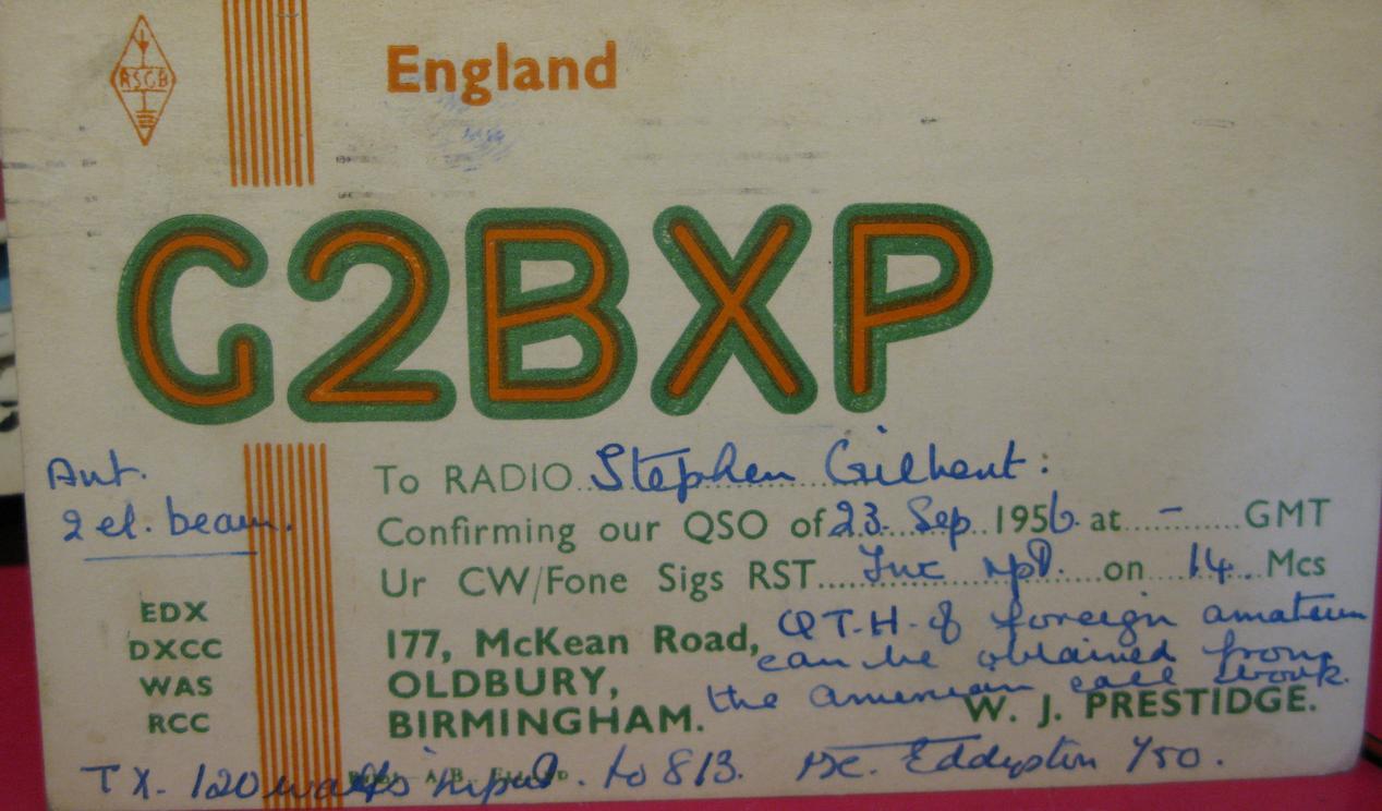 Front of card from g2bxp