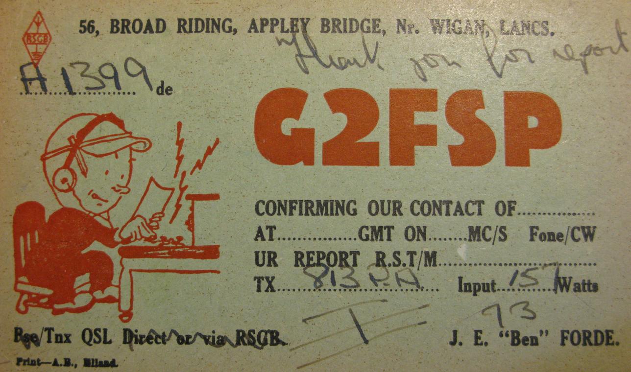 Front of card from g2fsp