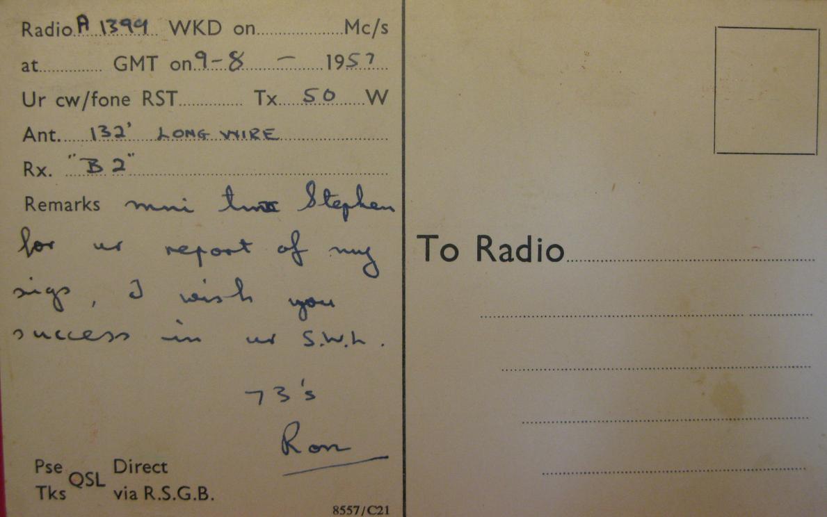 Back of card from g3ads