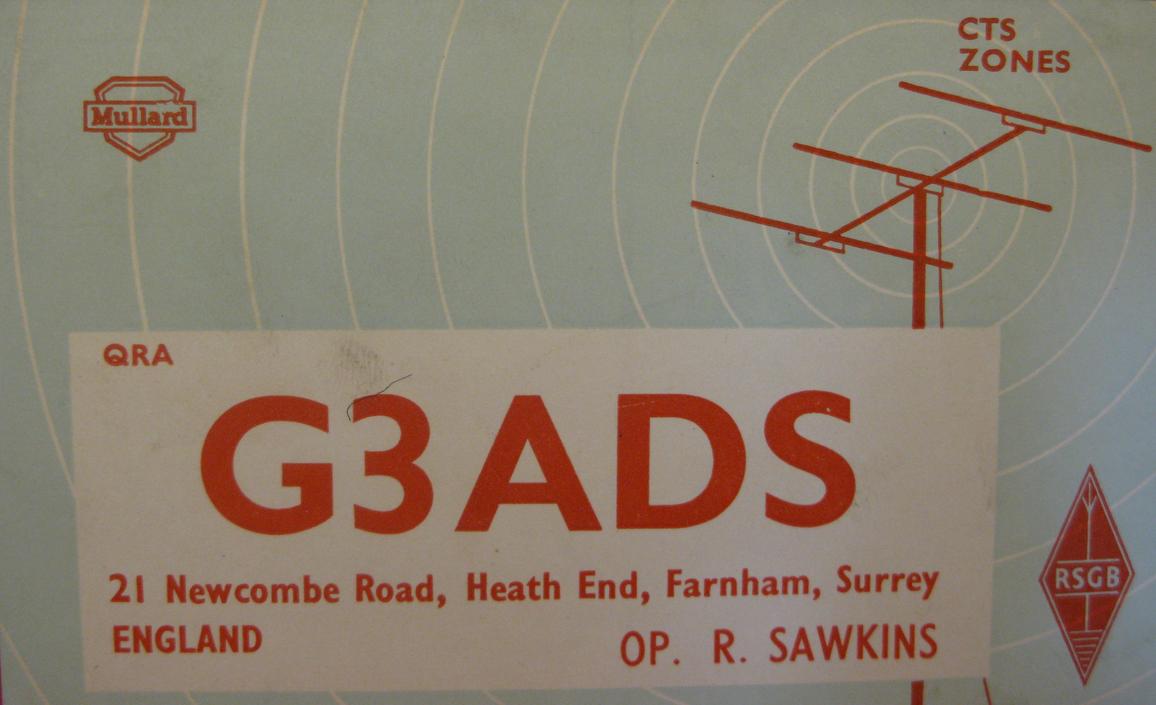 Front of card from g3ads