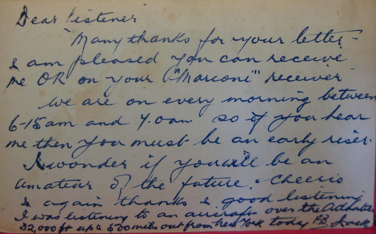Back of card from g3cqq