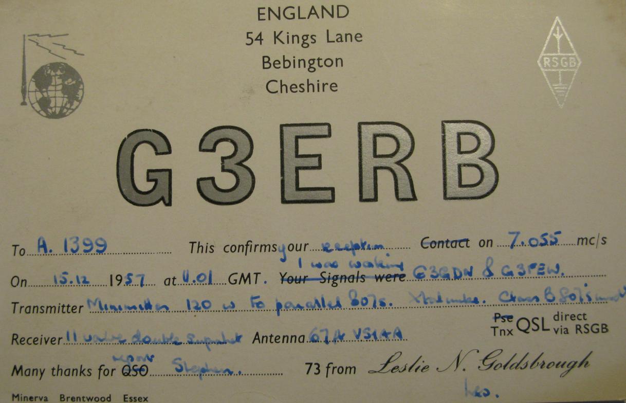 Front of card from g3erb