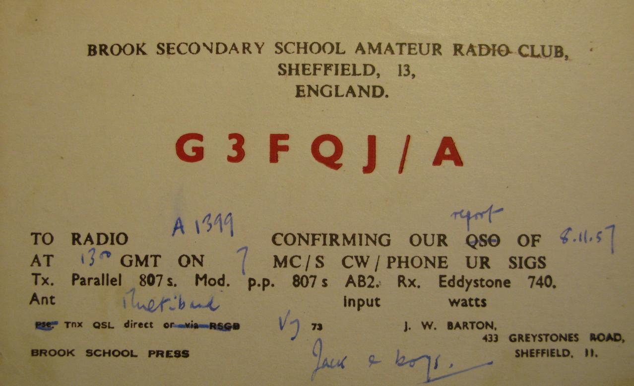 Front of card from g3fqj