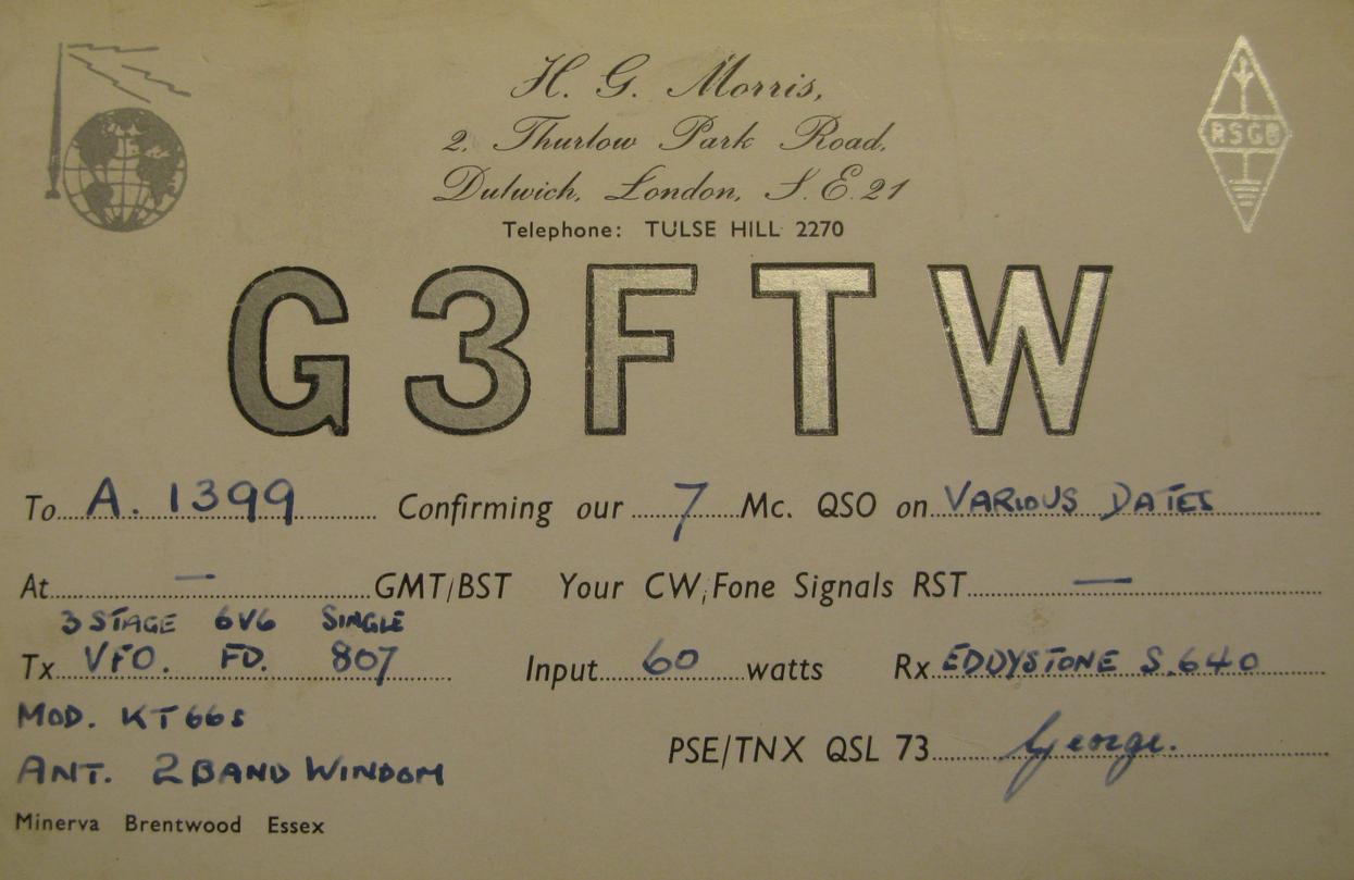 Front of card from g3ftw