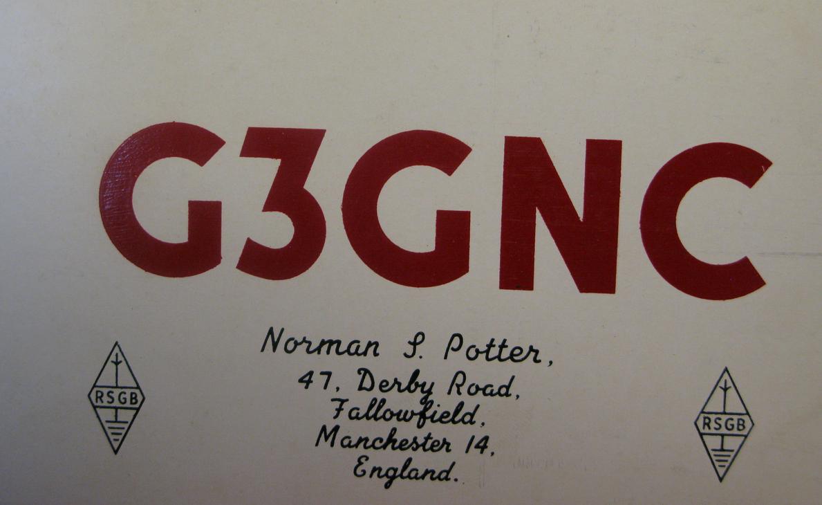 Front of card from g3gnc