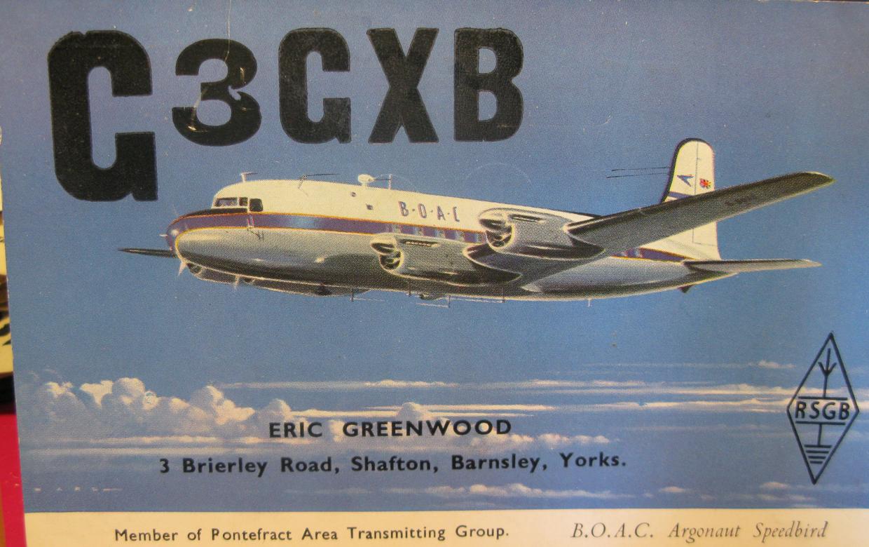 Front of card from g3gxb