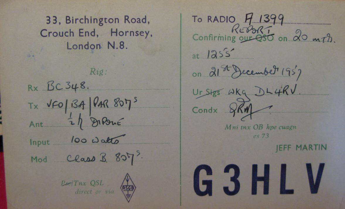 Back of card from g3hlv