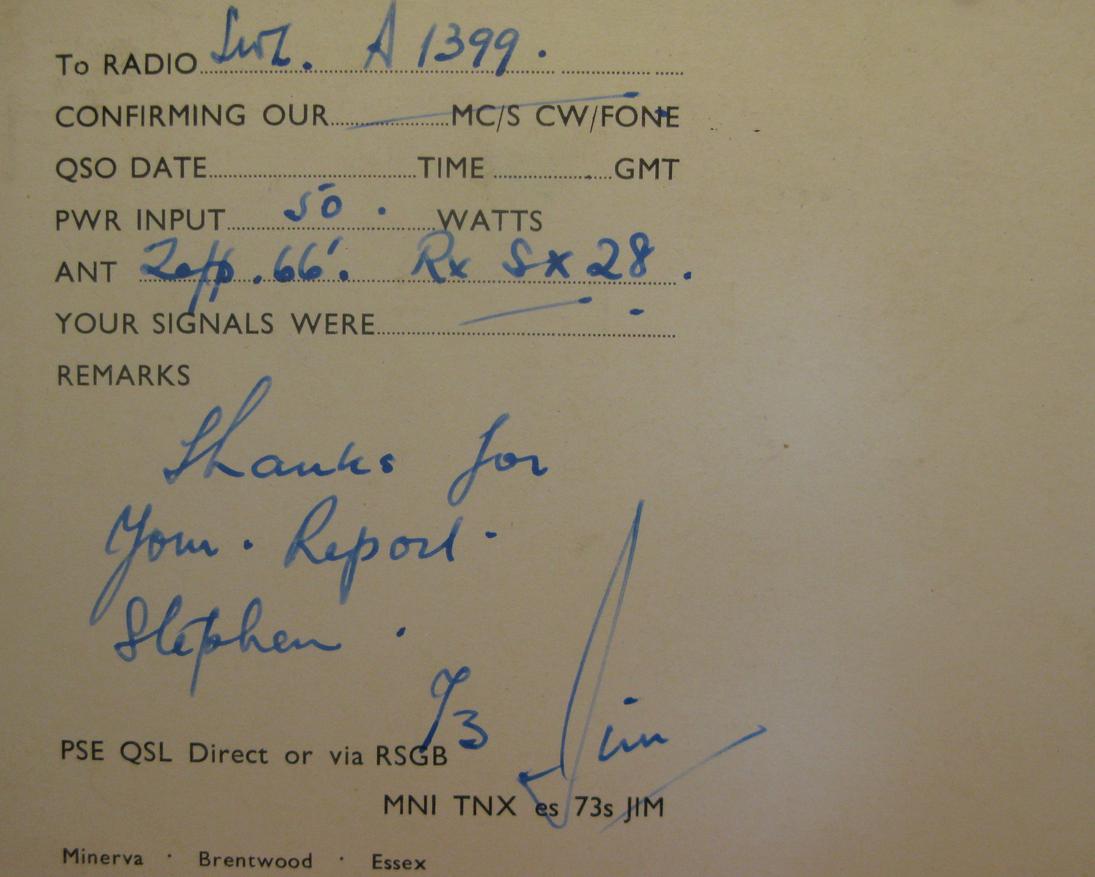 Back of card from g3jrk