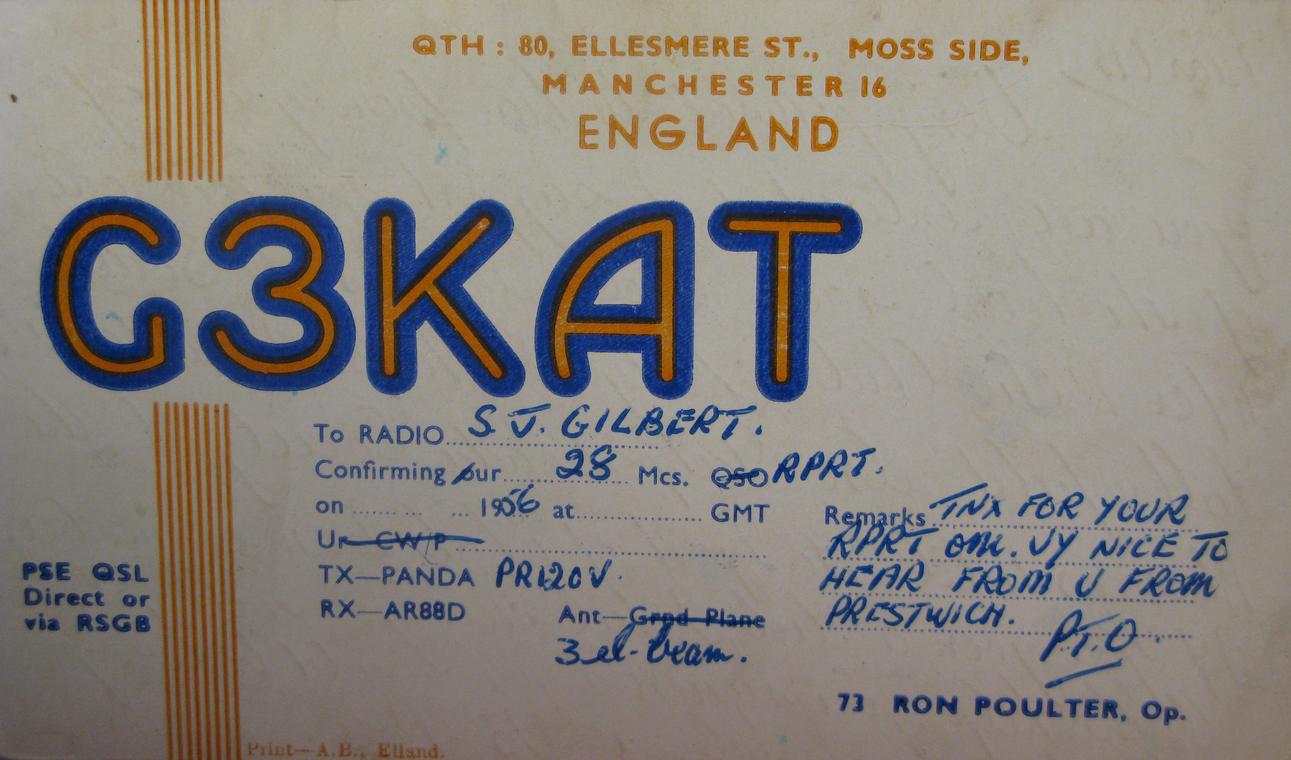 Front of card from g3kat