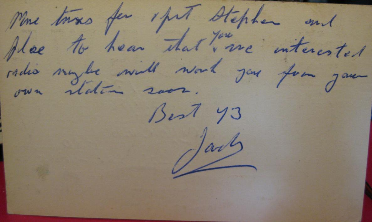 Back of card from g3lwl