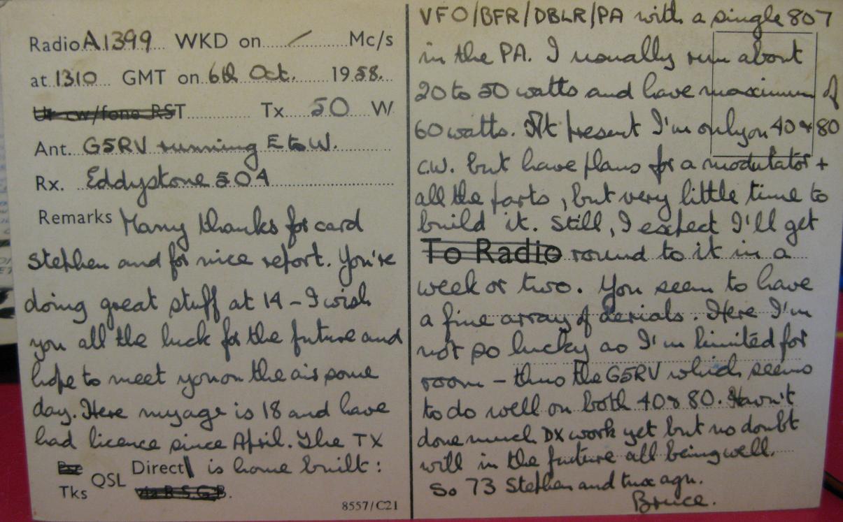 Back of card from g3mmy