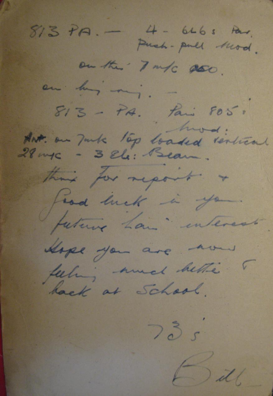 Back of card from g3xc