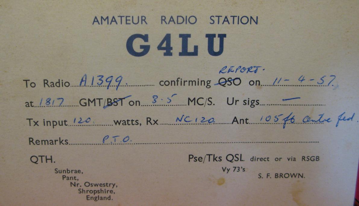 Front of card from g4lu
