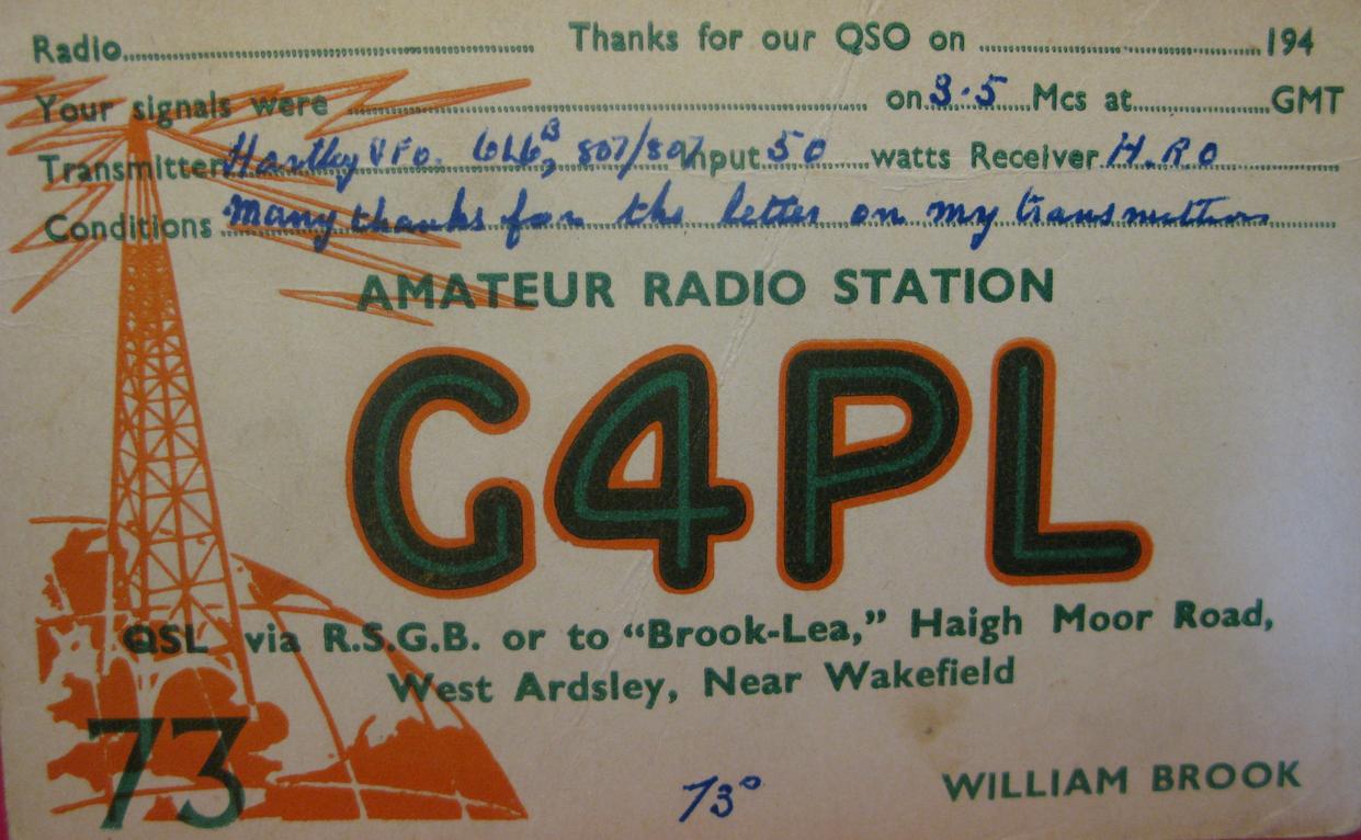 Front of card from g4pl