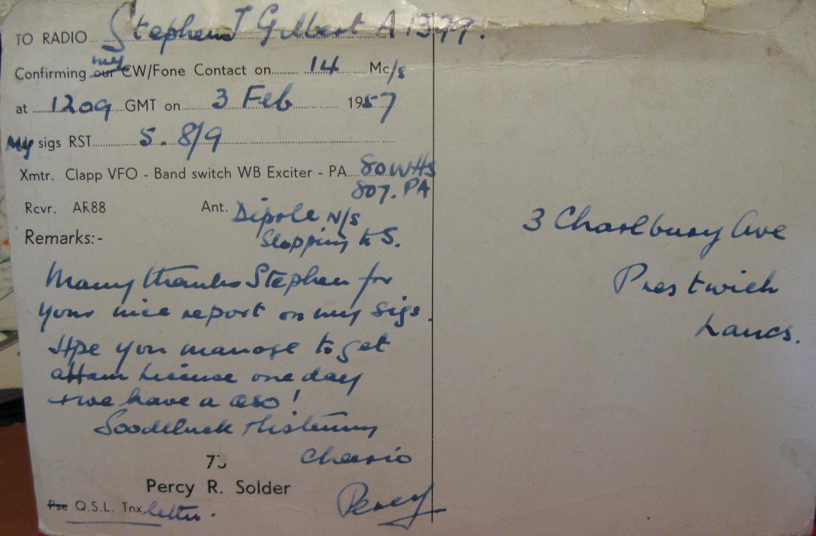 Back of card from g5fa