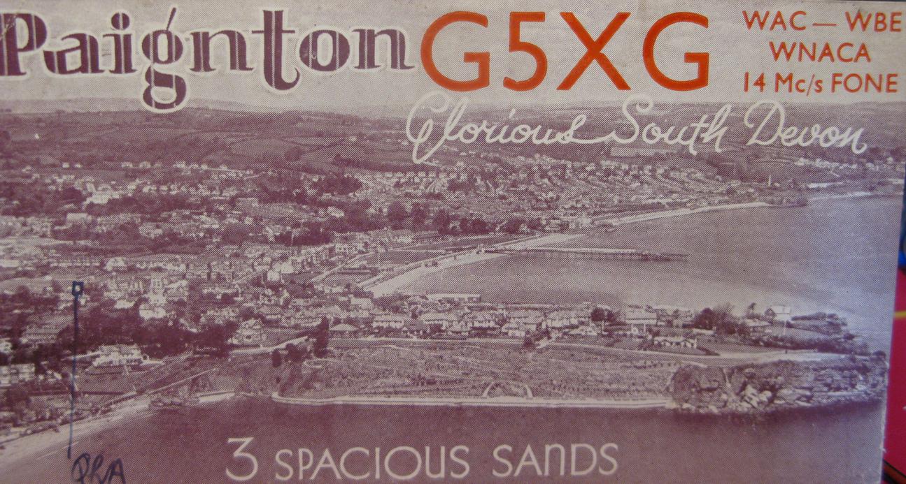 Front of card from g5xg