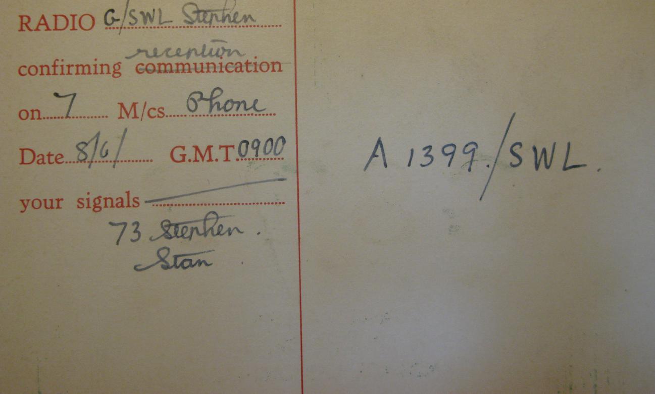 Back of card from g8tr