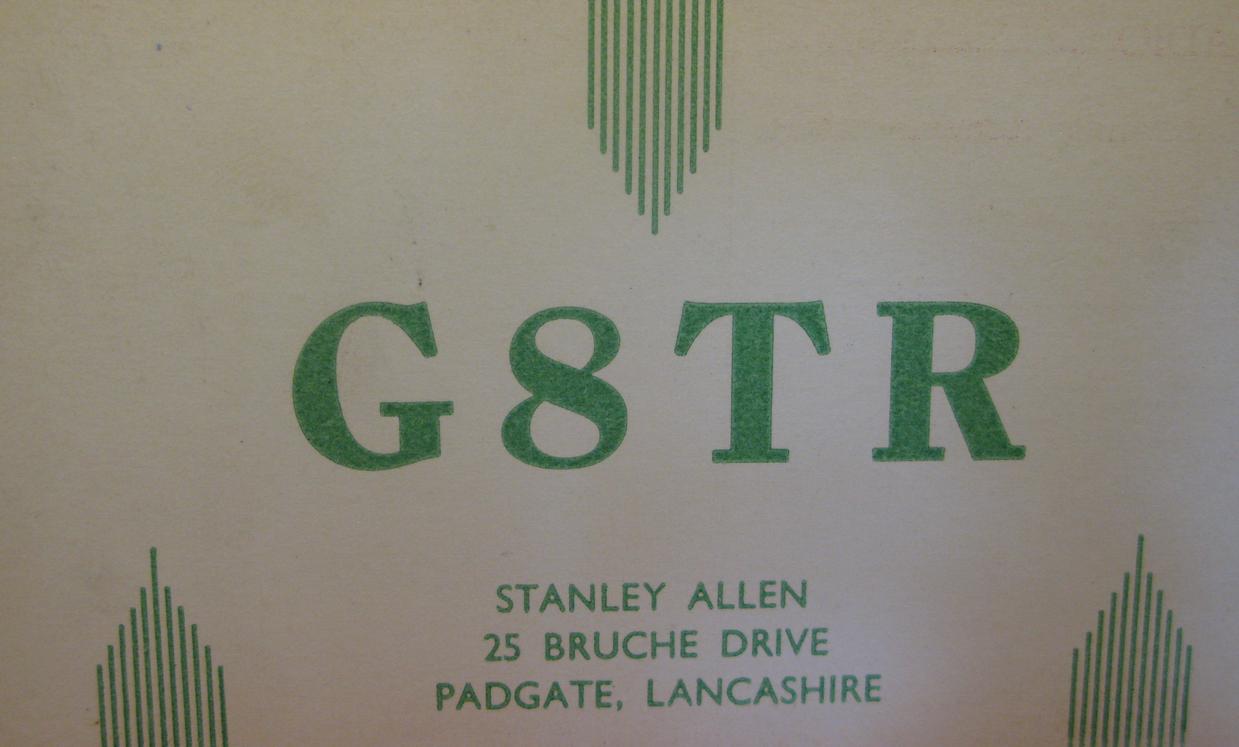 Front of card from g8tr