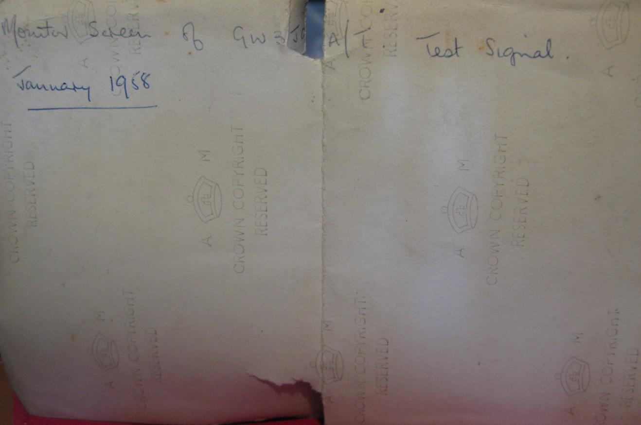 Back of card from gw3jgat