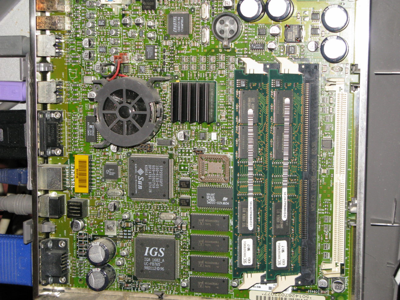 The JavaStation PCB